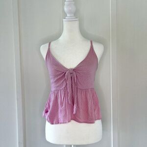 PacSun L.A. Hearts Knot Front Top Size Small
